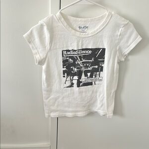 Brandy Melville White Short Sleeve Tee